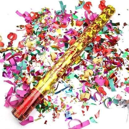 Any Party, Anniversary, Birthday Confetti/Party Popper/air Sparkle/Sparkle Shooter. (40cm) Party popper Large