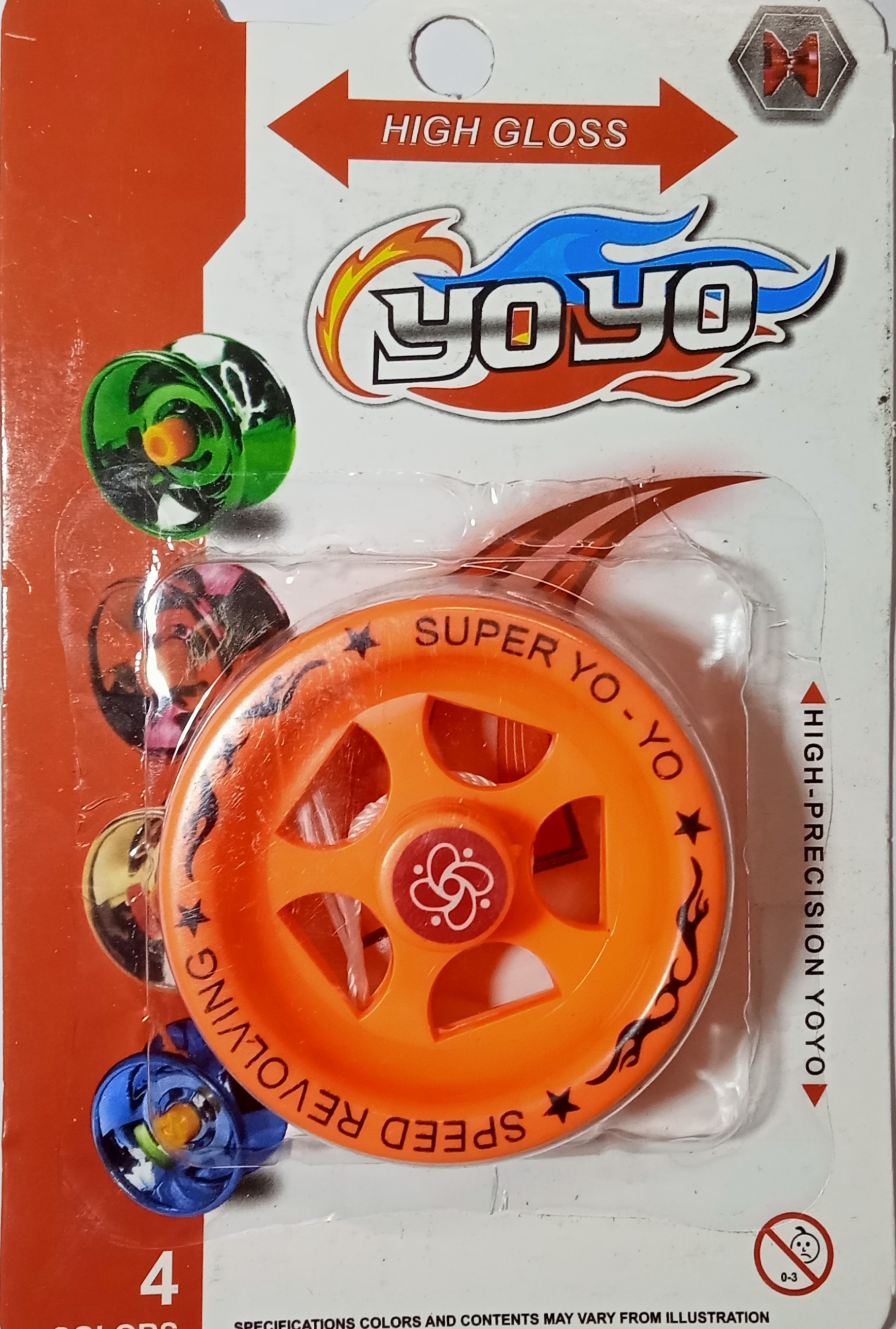 High Speed yoyo Kids Toy (Color May Vary)