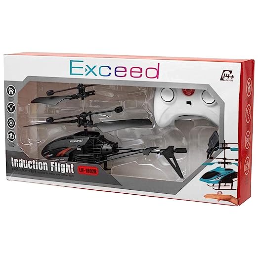 Exceed Remote Control Helicopter with USB Chargeable Cable with LED lights