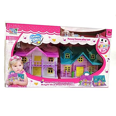 Mamma Mia Funny Doll House Play Set Toy for|Kids Girls (Multi-Color)