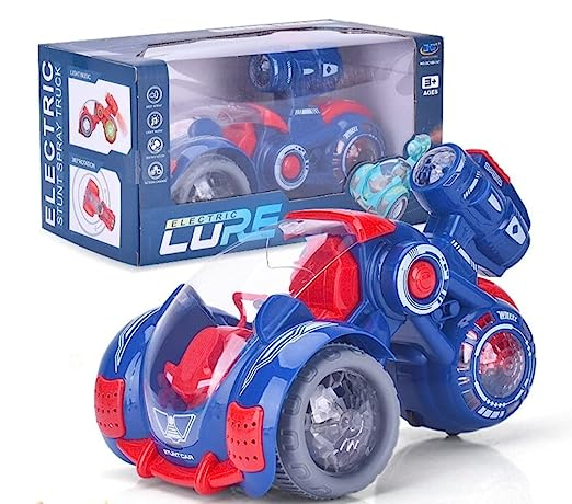 Water Spray Runner Stunt Car LED Light and Sound Electric Car Toys Gifts for Kids